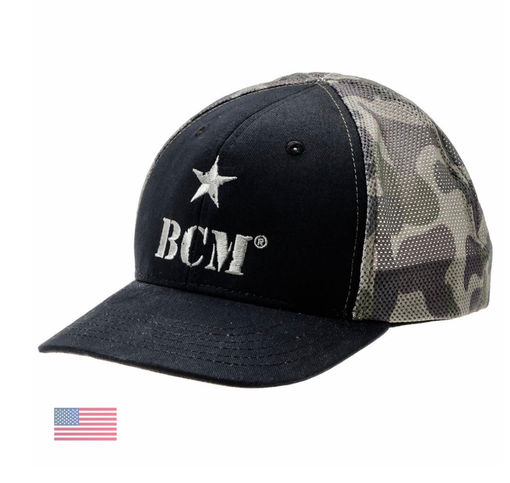 Corps Hat, Mod 44 Black/Woodland Raider