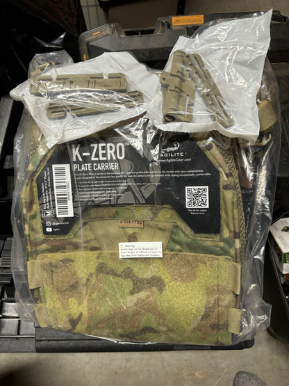 Agilite K-ZERO マルチキャム, First Spear Tube 2個付き、残り1組